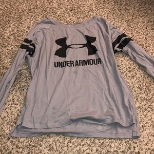 Gray UnderArmour Long Sleeve